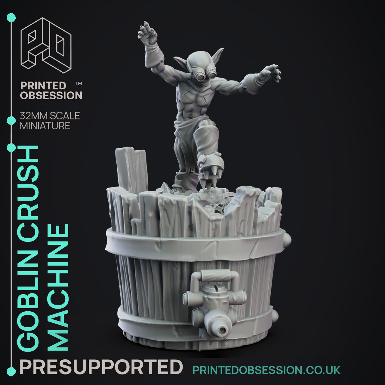 Goblin Potion Makers - 10 Model Value Pack - 3d Printable Minis 3D print model_27