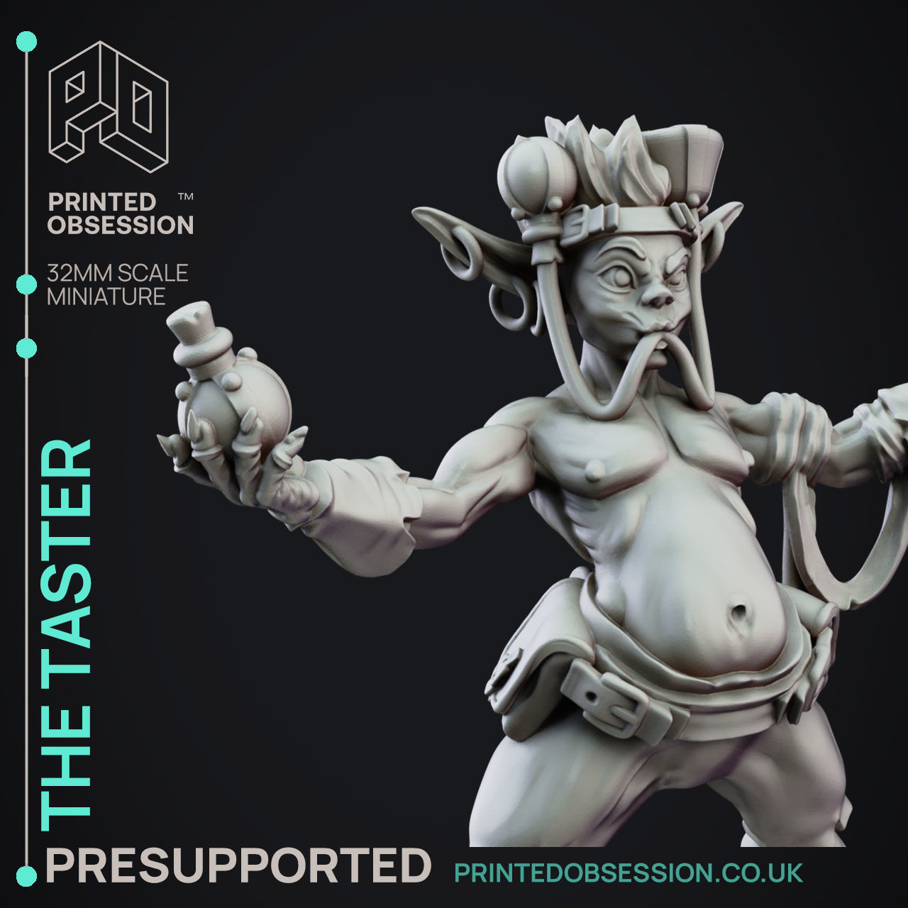 Goblin Potion Makers - 10 Model Value Pack - 3d Printable Minis 3D print model_49