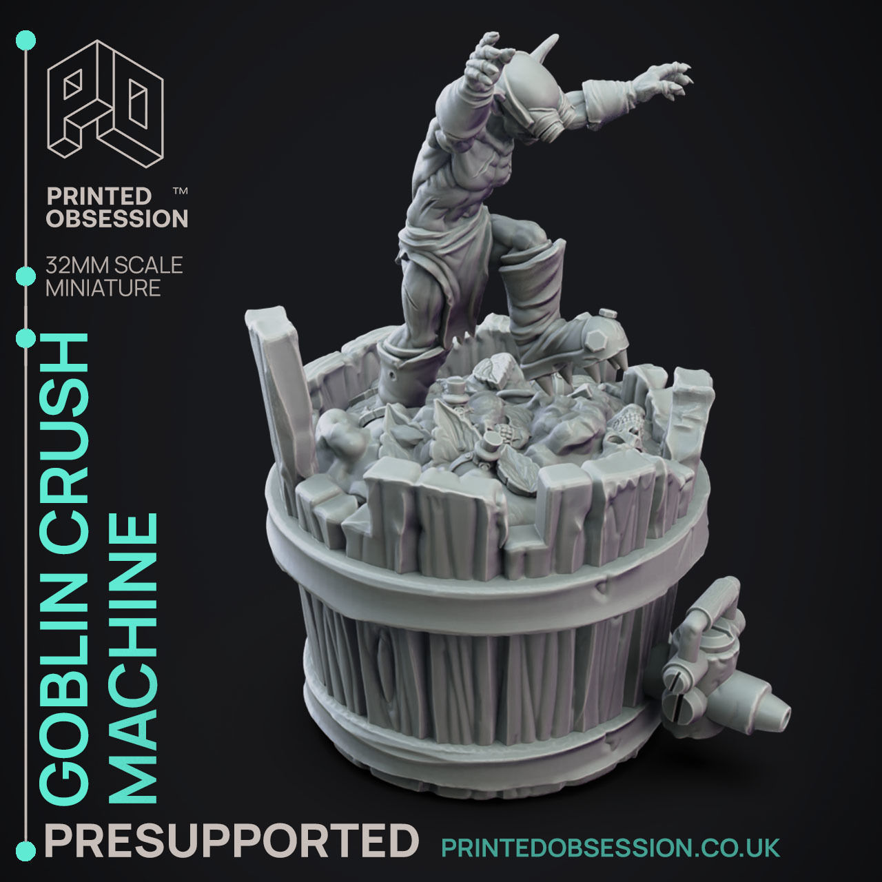 Goblin Potion Makers - 10 Model Value Pack - 3d Printable Minis 3D print model_30