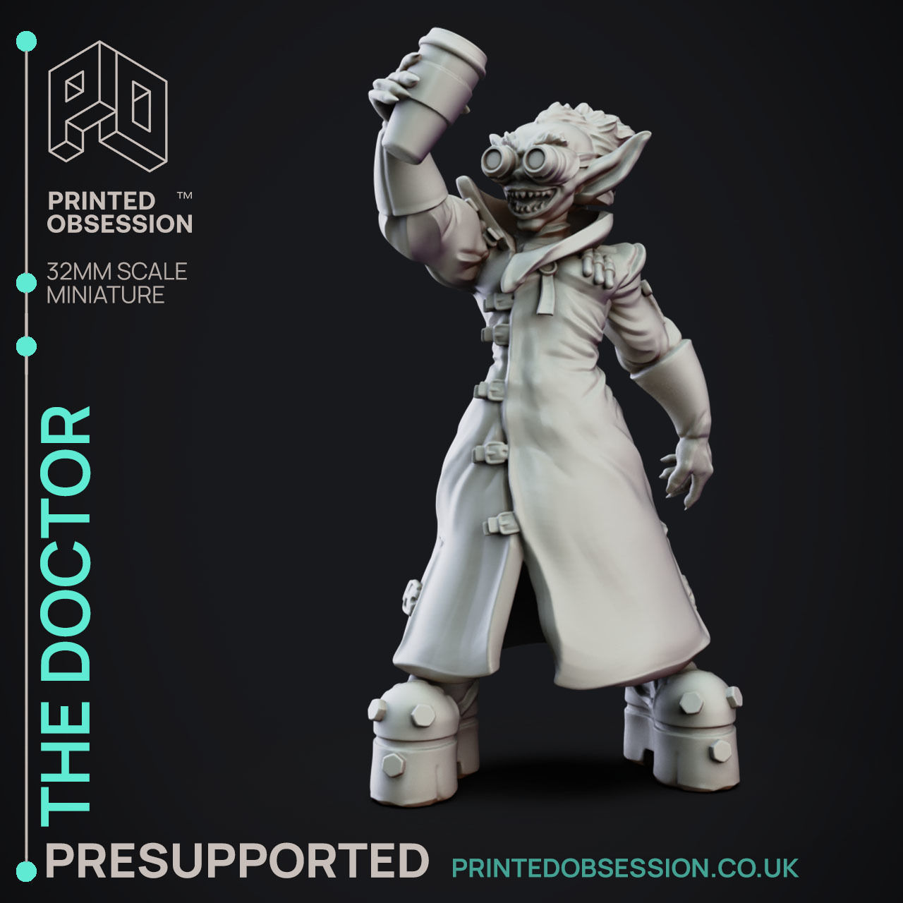 Goblin Potion Makers - 10 Model Value Pack - 3d Printable Minis 3D print model_54