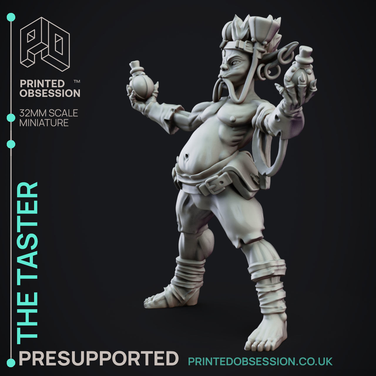 Goblin Potion Makers - 10 Model Value Pack - 3d Printable Minis 3D print model_50