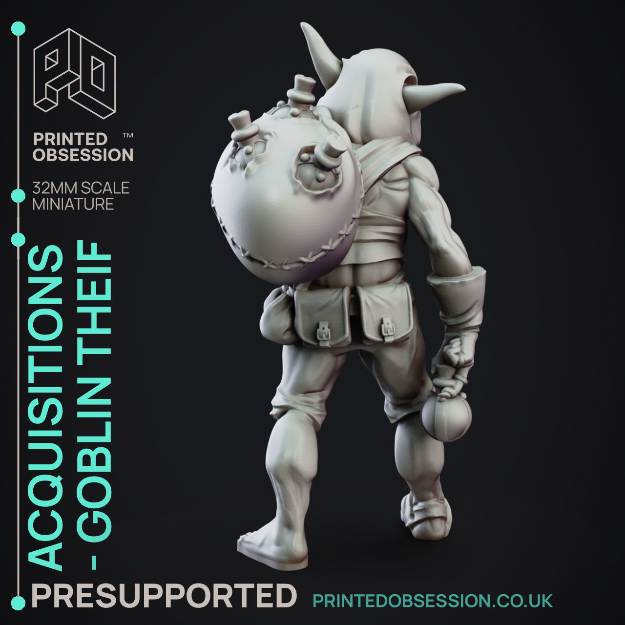 Goblin Potion Makers - 10 Model Value Pack - 3d Printable Minis 3D print model_13