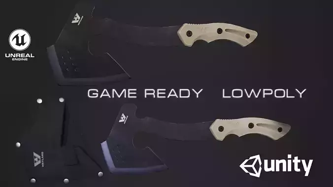 Camping Axe with sheath