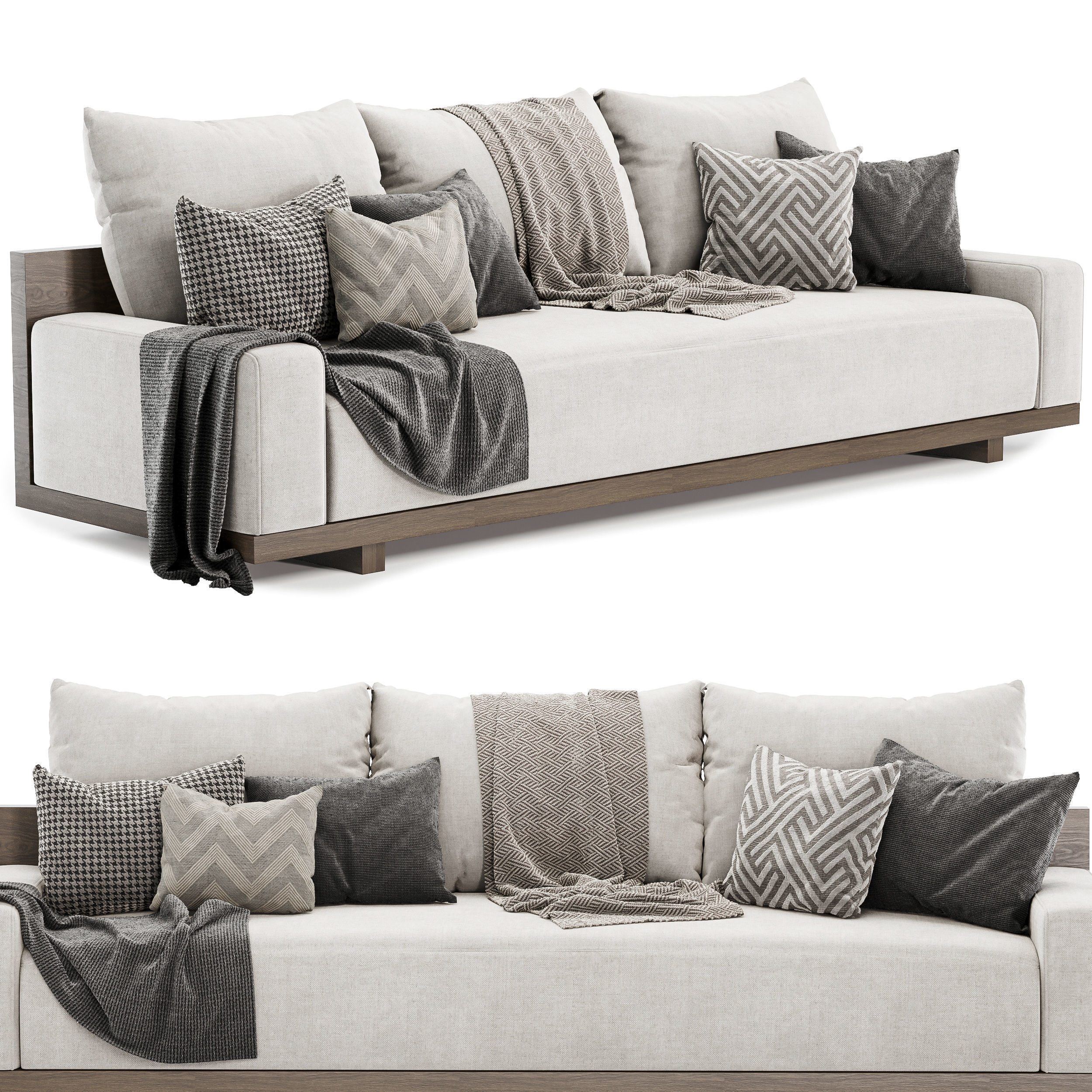 kobe sofa by coco republic 3D model_2
