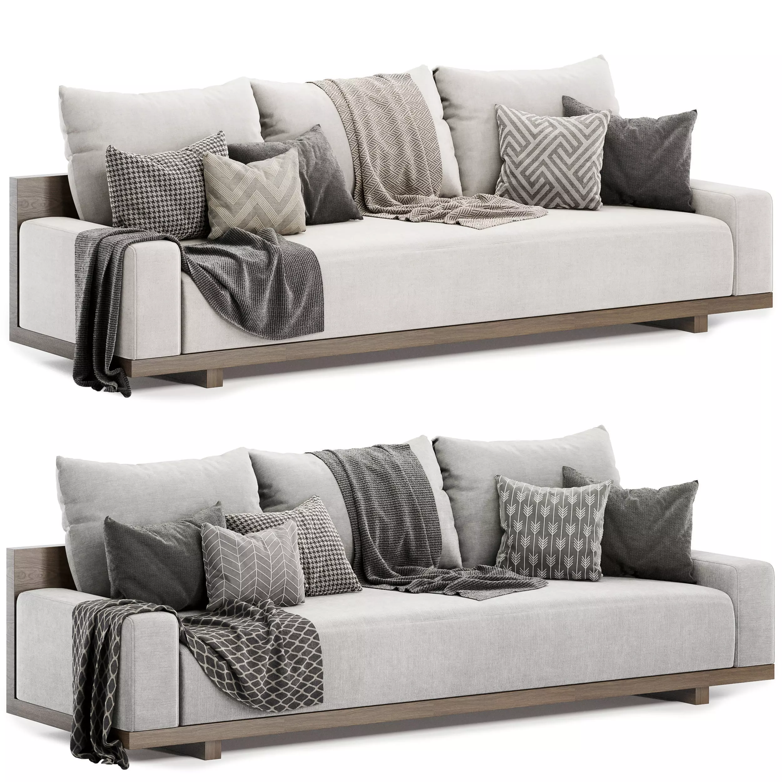 kobe sofa by coco republic 3D model_0