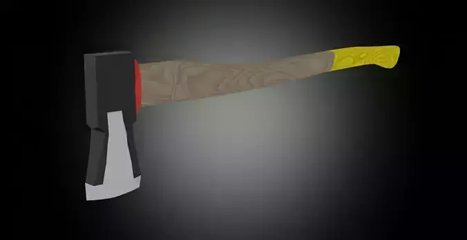 Ax for a hike 3 ds max game ready