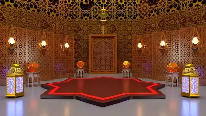 Islamic virtual set