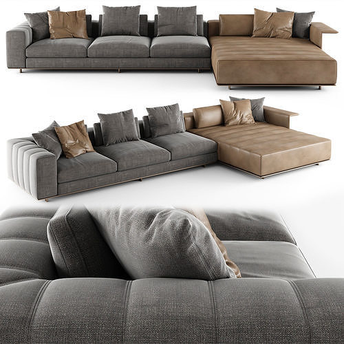 Freeman Sofa 05 3D model