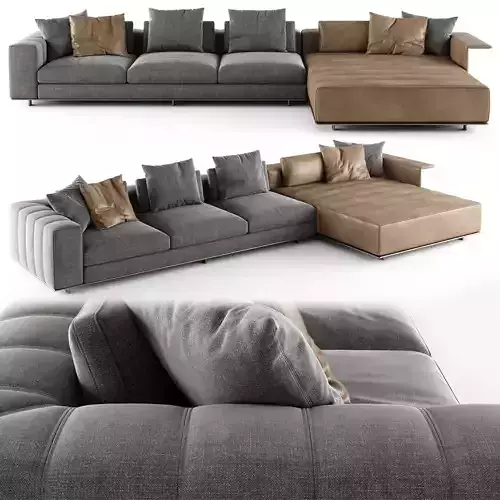 Freeman Sofa 05 3D model