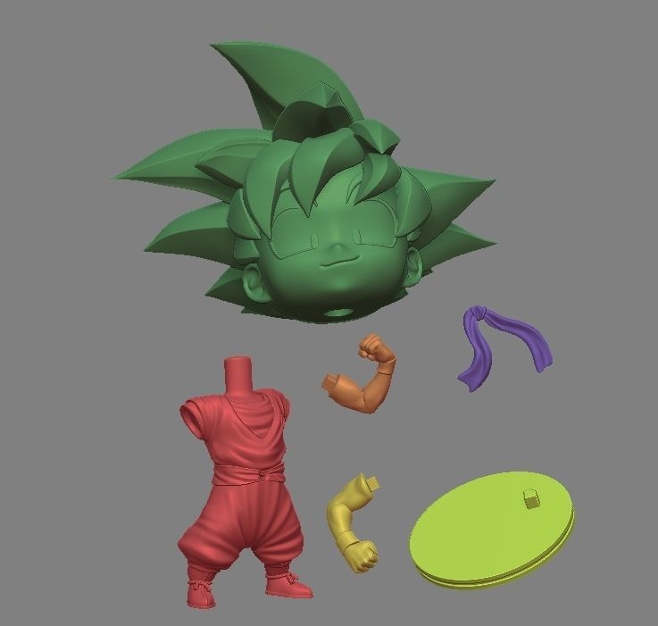 Goku - Dragon Ball Z 3D print model_11