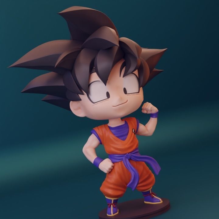 Goku - Dragon Ball Z 3D print model_2