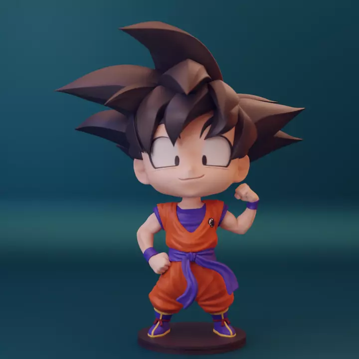 Goku - Dragon Ball Z 3D print model_0