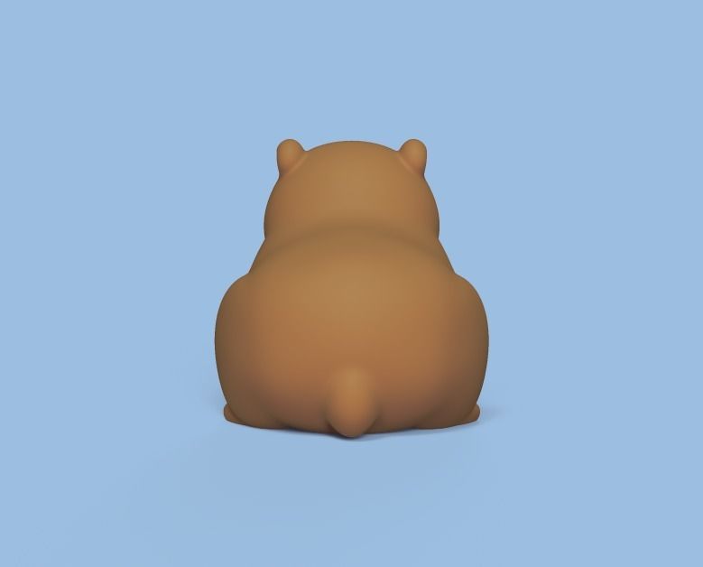 Little Capybara 3D print model_3