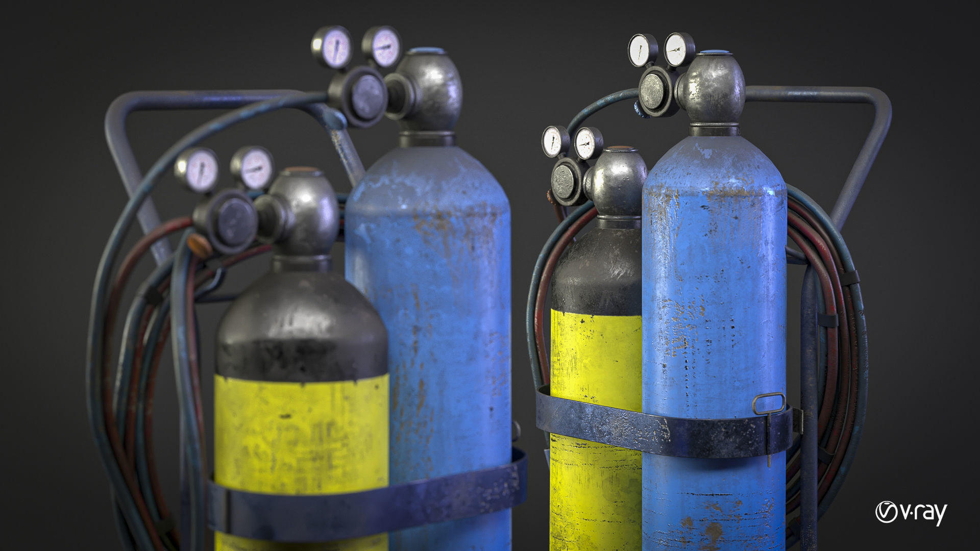O2 Welder 3D model_3