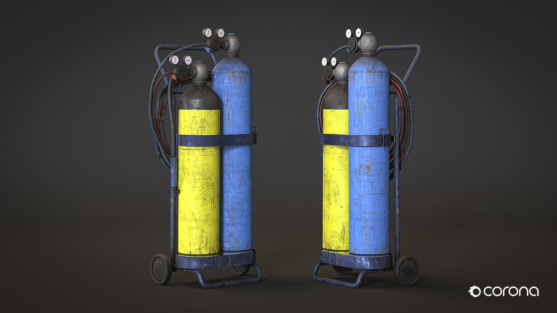 O2 Welder 3D model_4