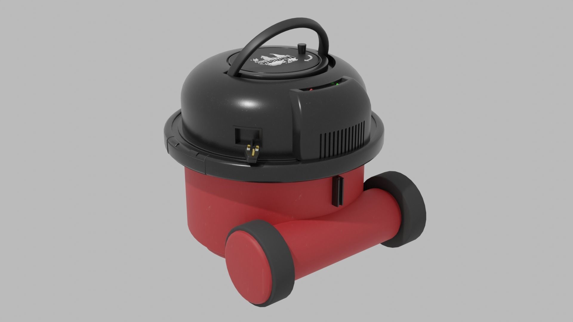 British Henry Hoover  Vacuum Cleaner Model 3D model_2