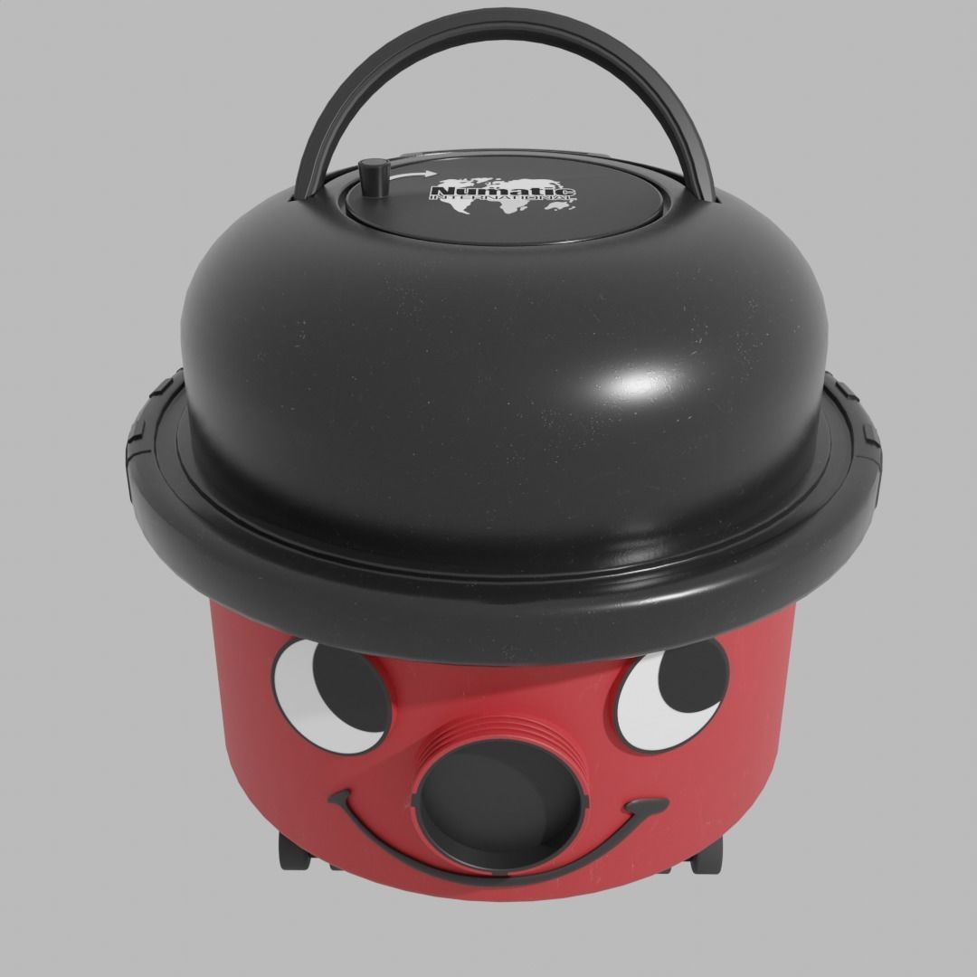 British Henry Hoover  Vacuum Cleaner Model 3D model_7