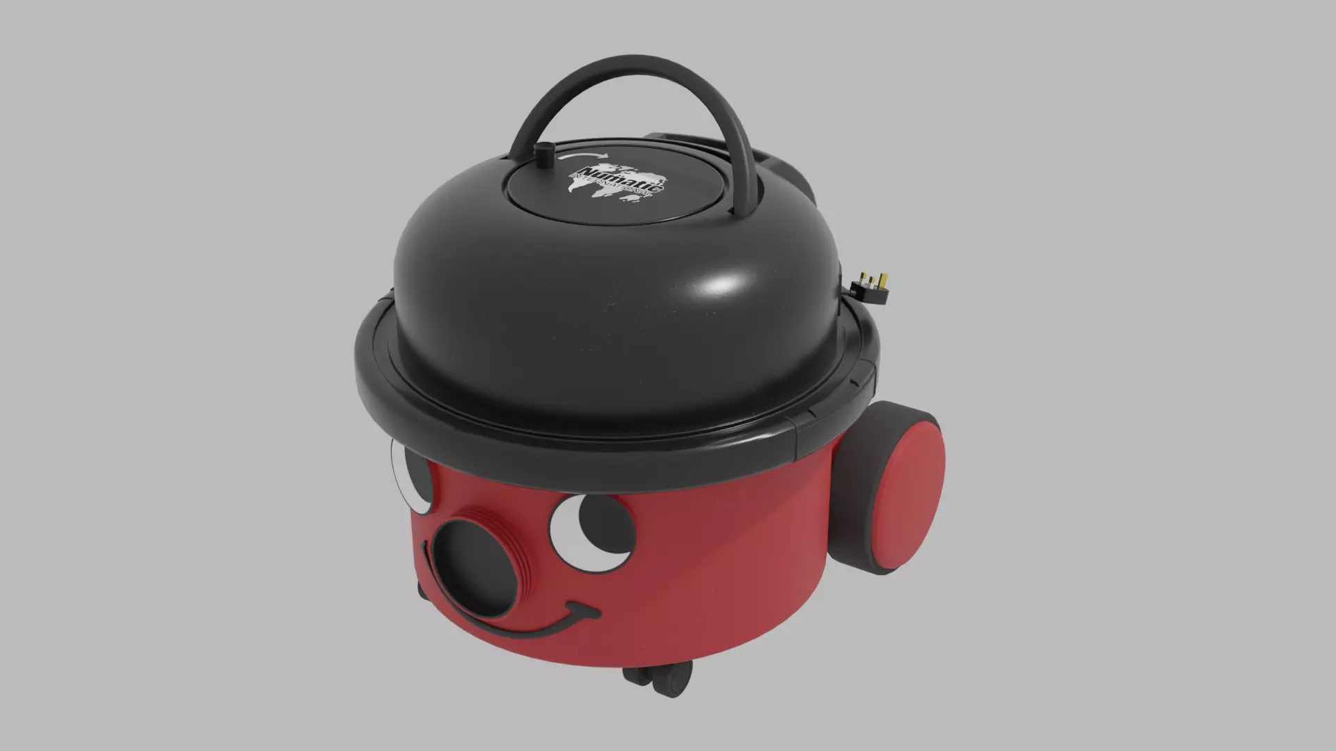 British Henry Hoover  Vacuum Cleaner Model 3D model_0
