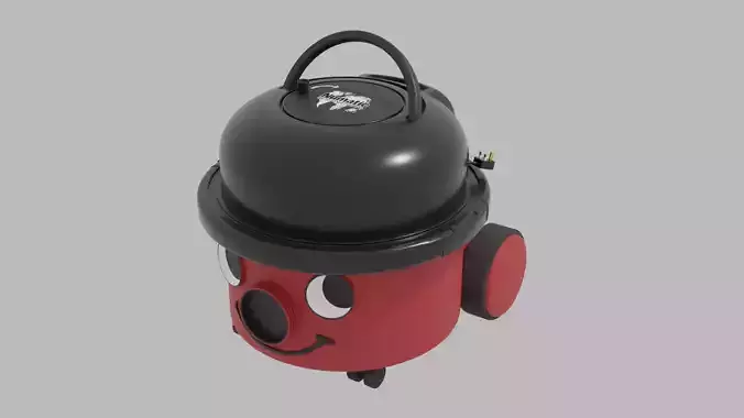 British Henry Hoover  Vacuum Cleaner Model 3D model