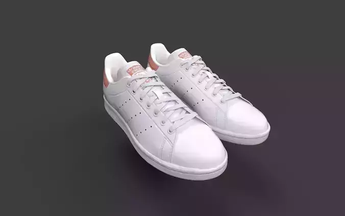 Casual Shoe Low-poly 3D model