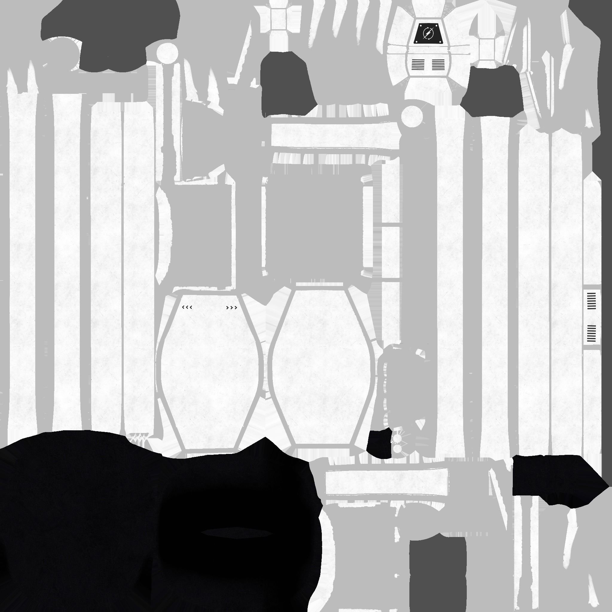 Jetpack Electric B05 Steel Bright - SciFi Character Design Low-poly 3D model_18