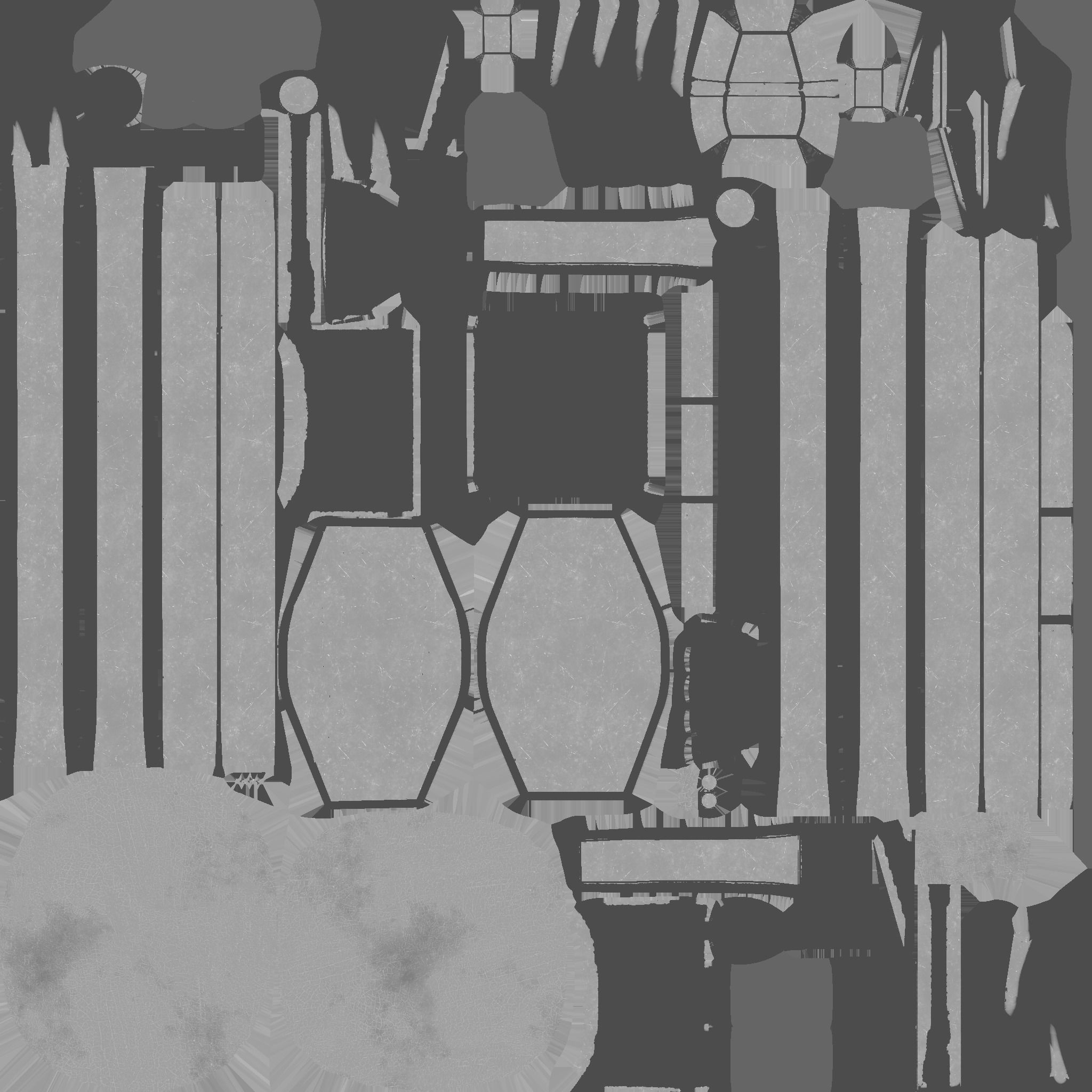 Jetpack Electric B05 Steel Bright - SciFi Character Design Low-poly 3D model_22