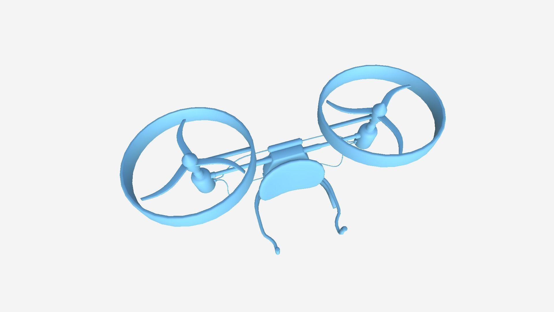 Jetpack Electric B05 Steel Bright - SciFi Character Design Low-poly 3D model_10