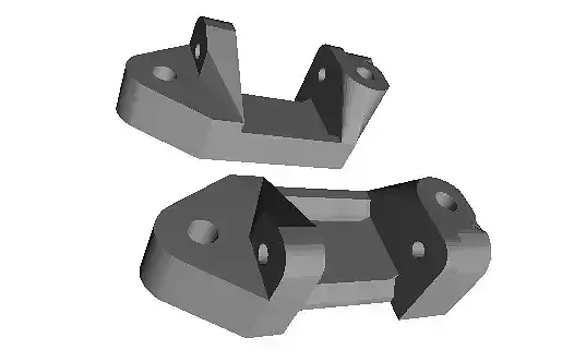 Traxxas turnbuckles for 2wd cars 3D model