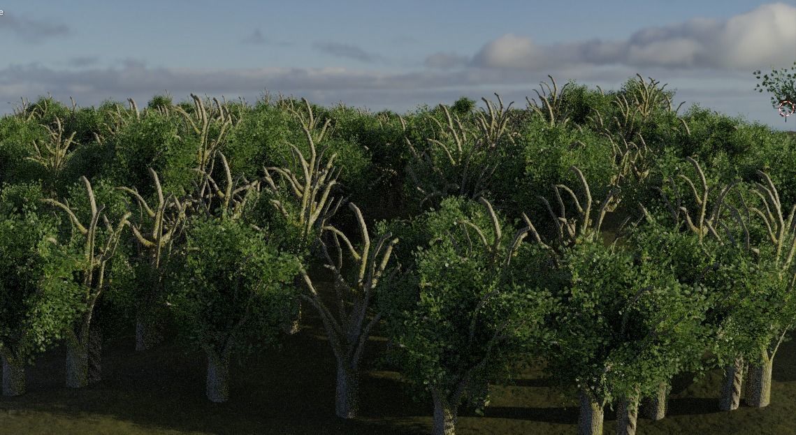 Realistic Trees free VR / AR / low-poly 3D model | CGTrader