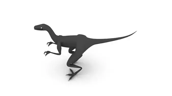 Raptor dinosaur 3D model
