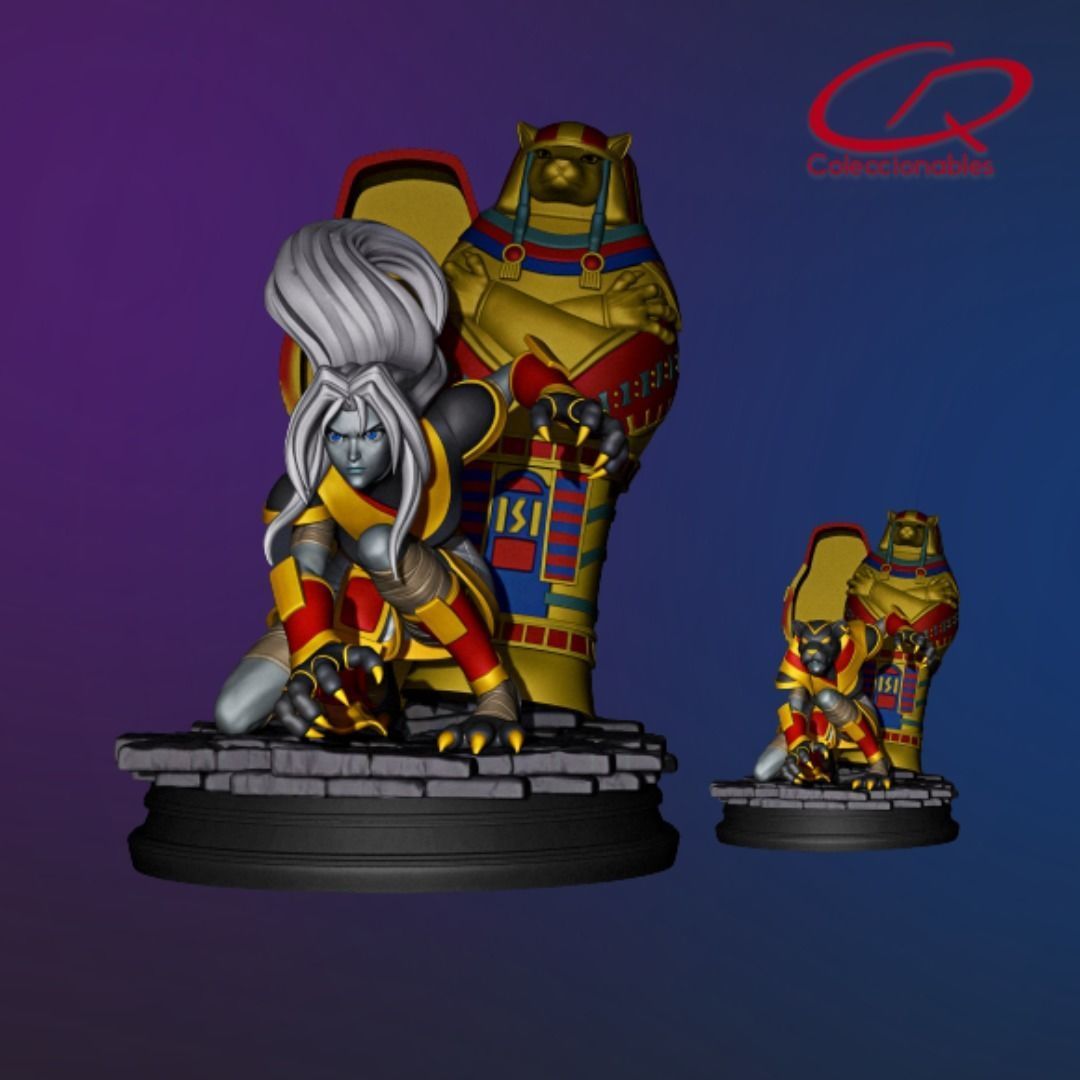 Mummies Alive - Special Diorama Nefertina 3D print model_17