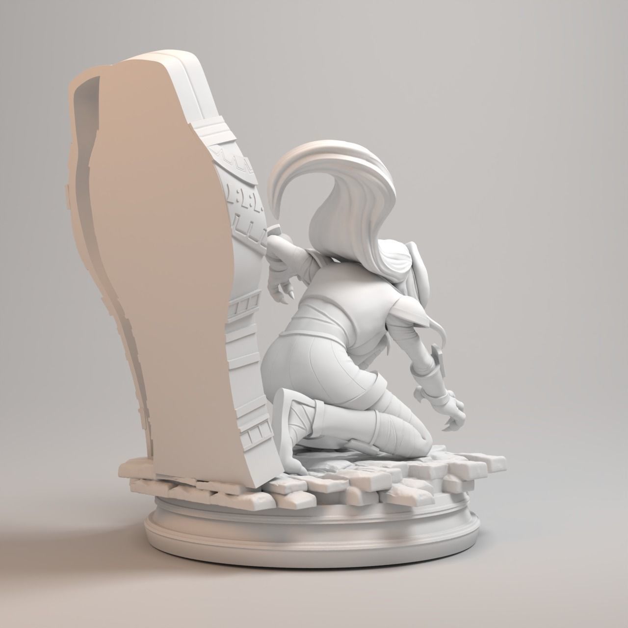 Mummies Alive - Special Diorama Nefertina 3D print model_11