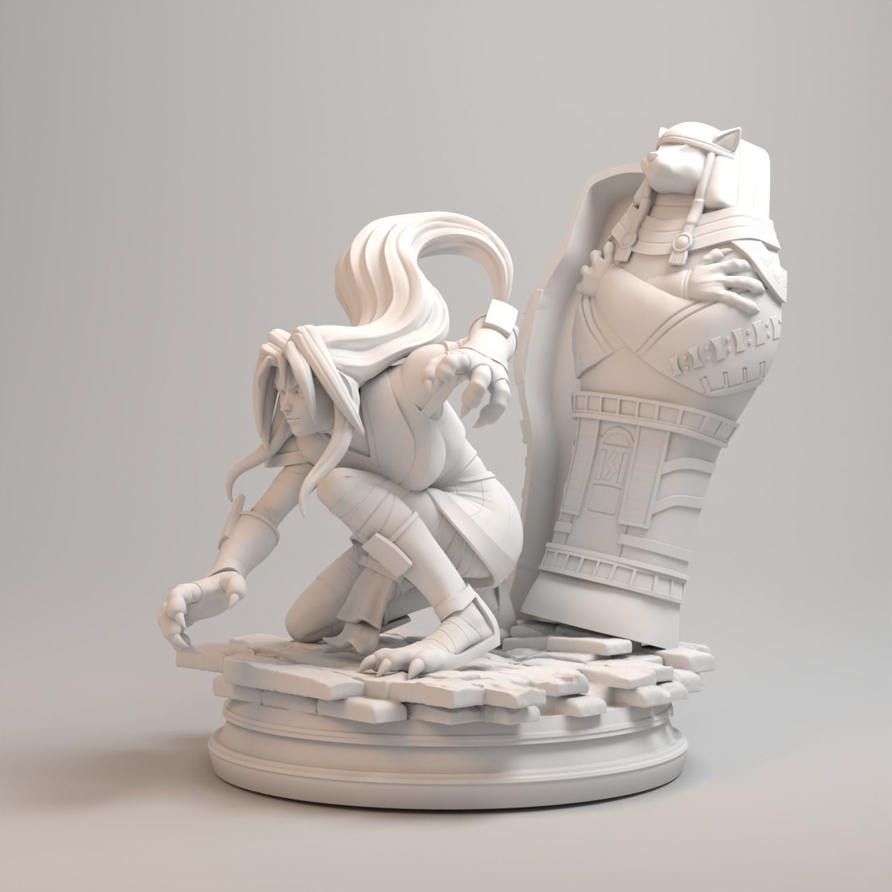 Mummies Alive - Special Diorama Nefertina 3D print model_14