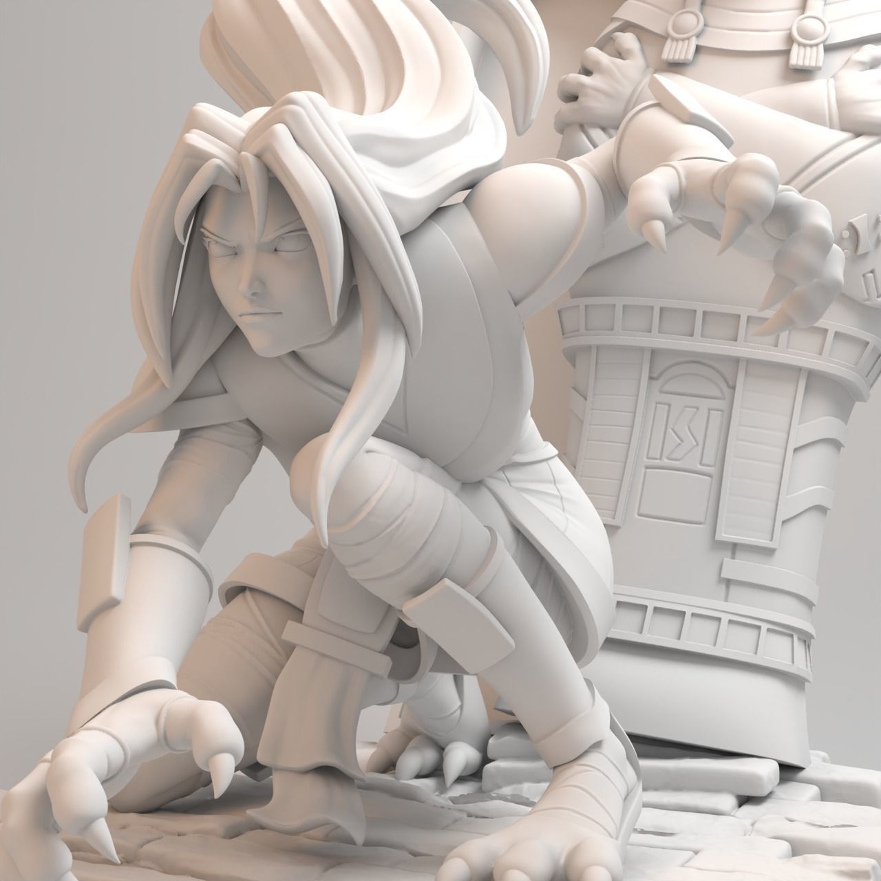 Mummies Alive - Special Diorama Nefertina 3D print model_15