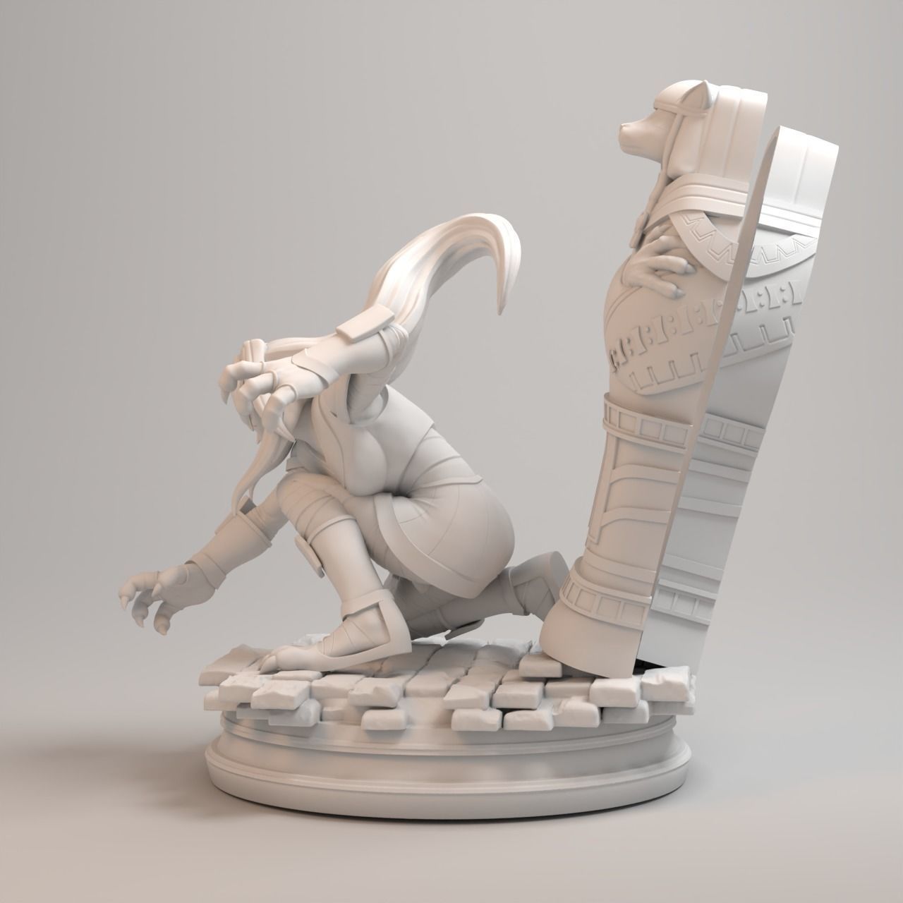 Mummies Alive - Special Diorama Nefertina 3D print model_13