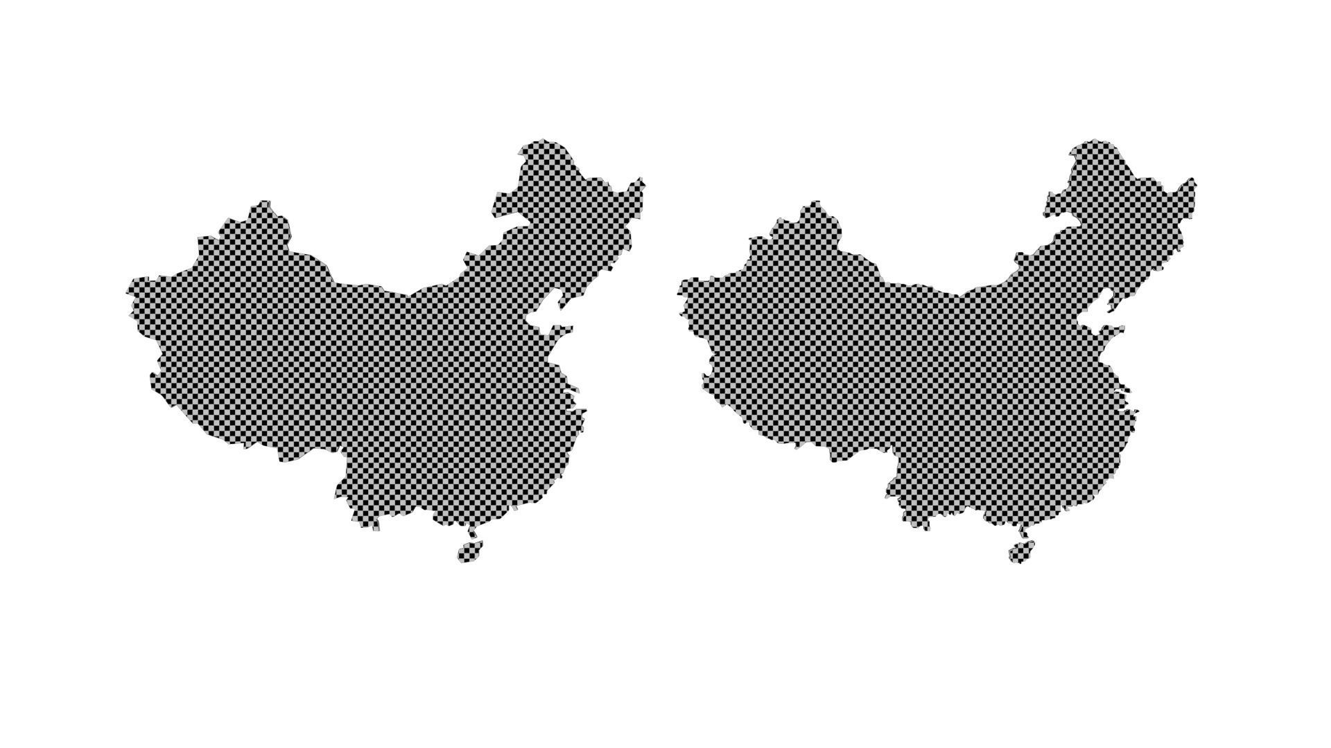 China 3d map 3D model_7