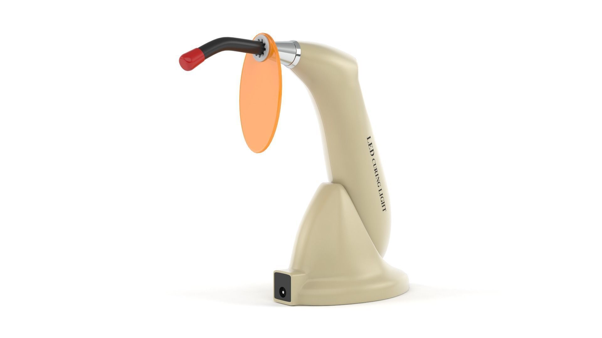 Led Curing Light Lamp 3D model_2