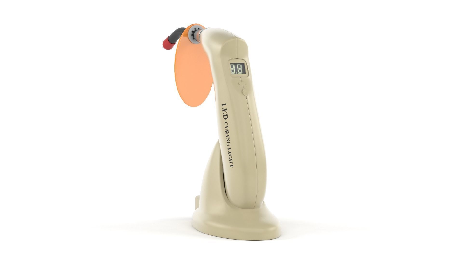 Led Curing Light Lamp 3D model_4