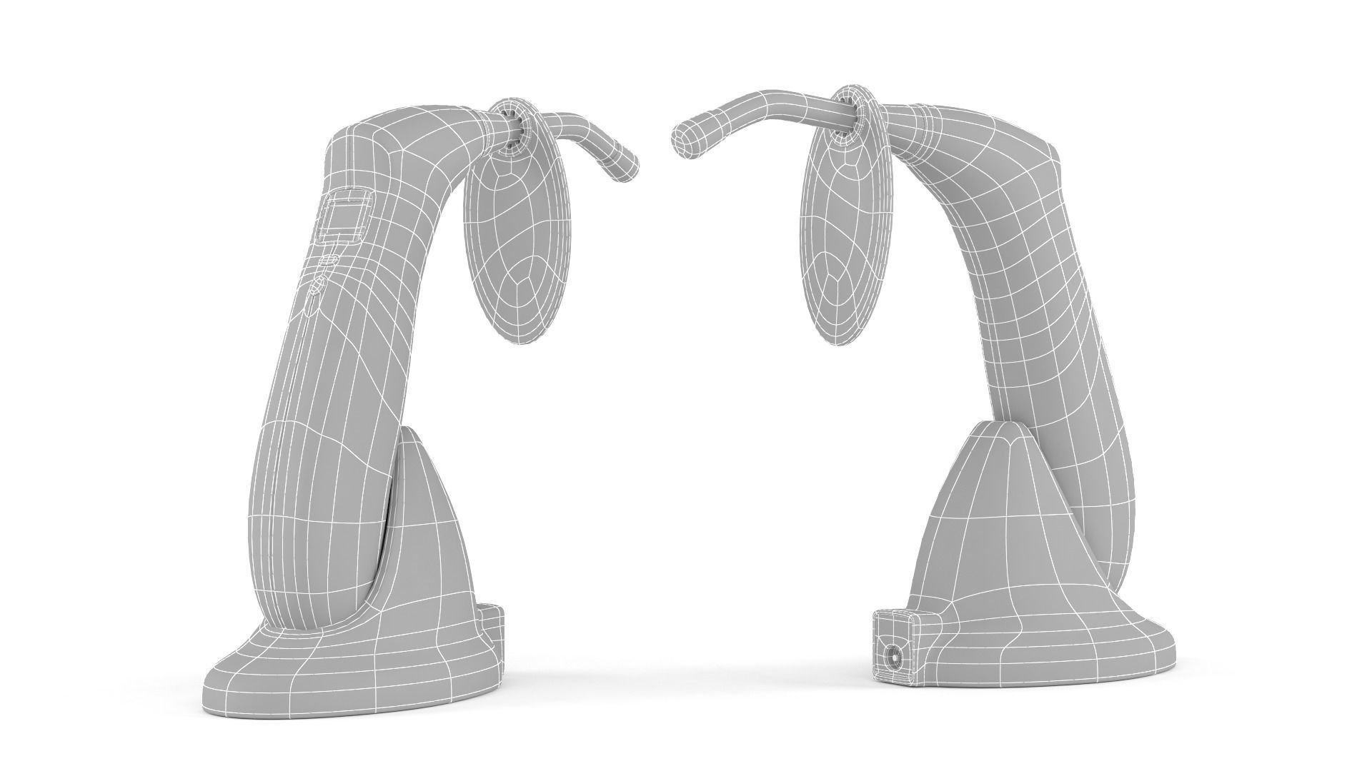 Led Curing Light Lamp 3D model_8