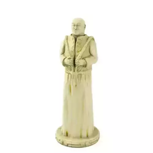 Bald Man Sculpture 3D model