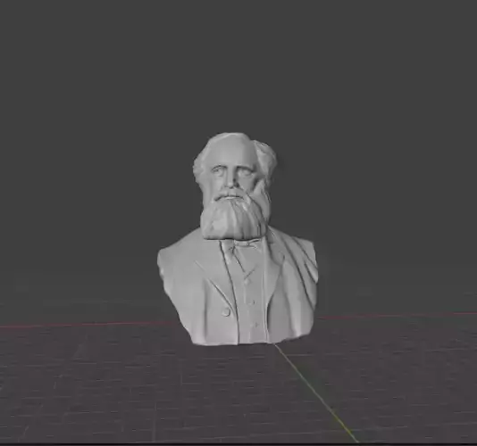 James Clerk Maxwell 3D print model