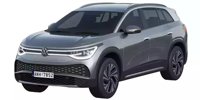 Volkswagen ID6 X 2022 3D model