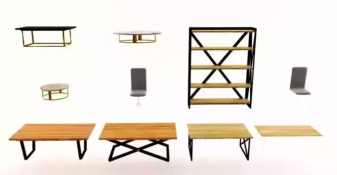 Table collection 10 models