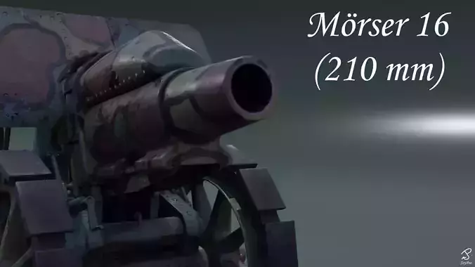 Morser 16 howitzer