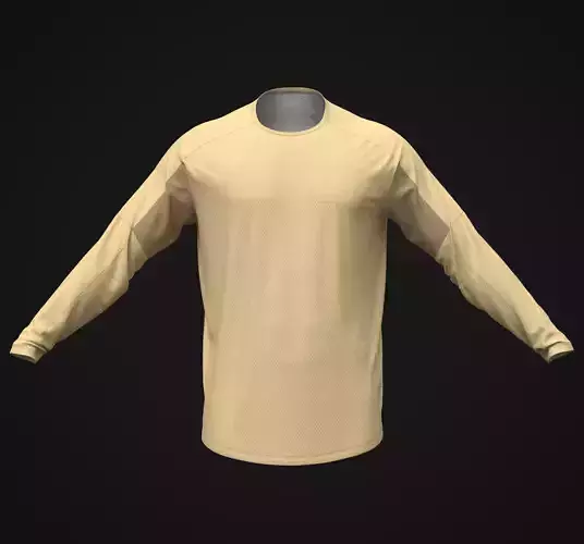 T-shirt with mesh underarm