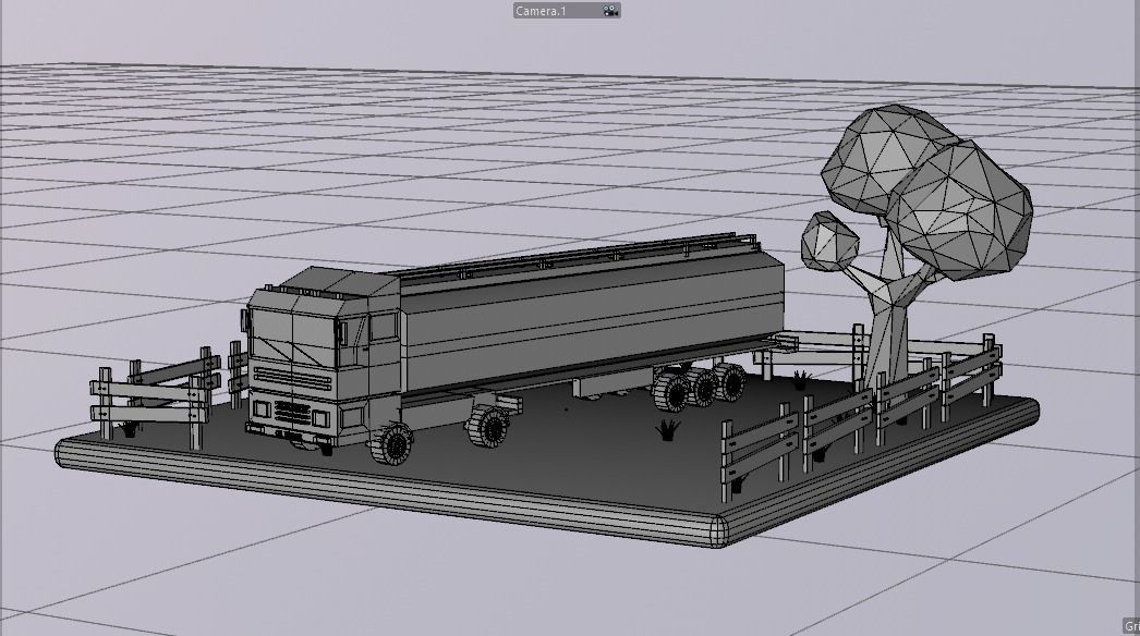 Lowpoly Vehicles Pack - Subdivision-Game-Ready Low-poly 3D model_18
