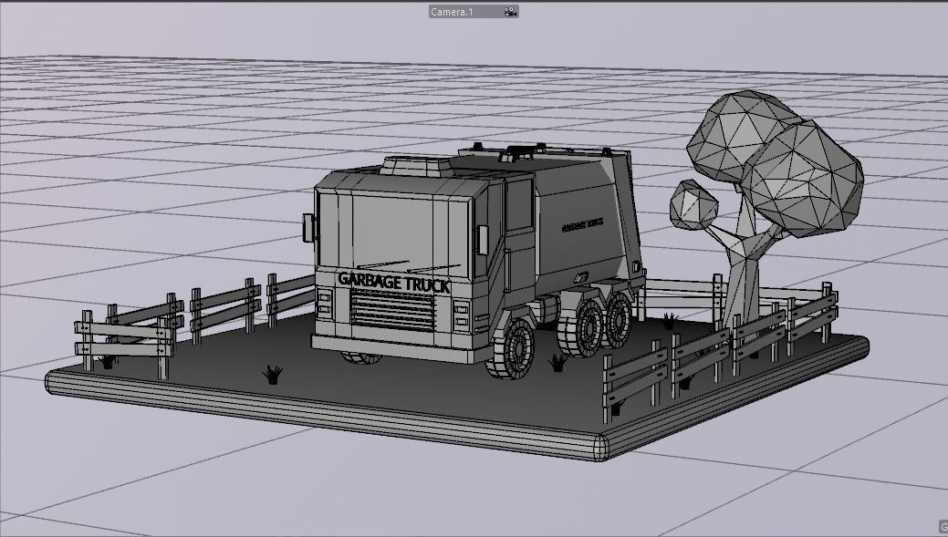 Lowpoly Vehicles Pack - Subdivision-Game-Ready Low-poly 3D model_10