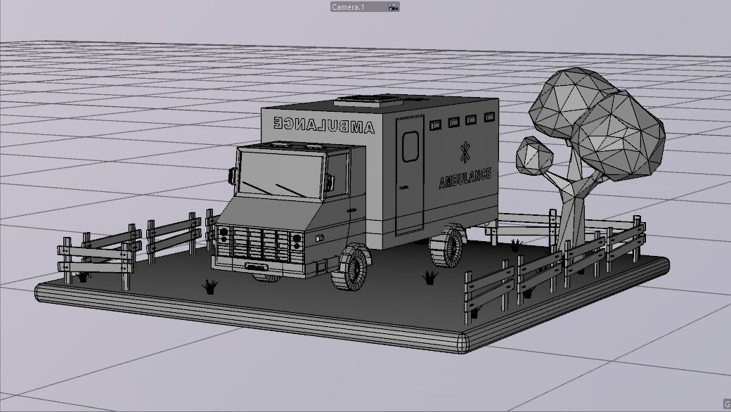 Lowpoly Vehicles Pack - Subdivision-Game-Ready Low-poly 3D model_2