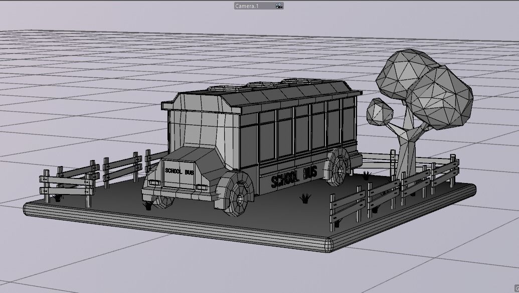 Lowpoly Vehicles Pack - Subdivision-Game-Ready Low-poly 3D model_16