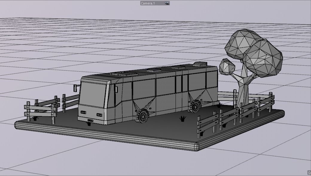 Lowpoly Vehicles Pack - Subdivision-Game-Ready Low-poly 3D model_12